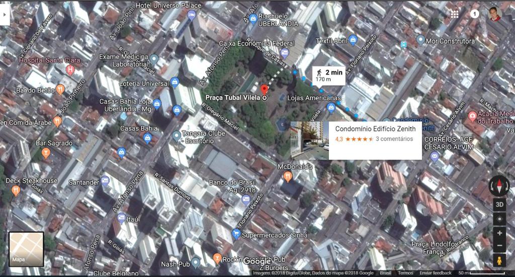  Apto c/ ar Split - Centro local imbatível - com NF