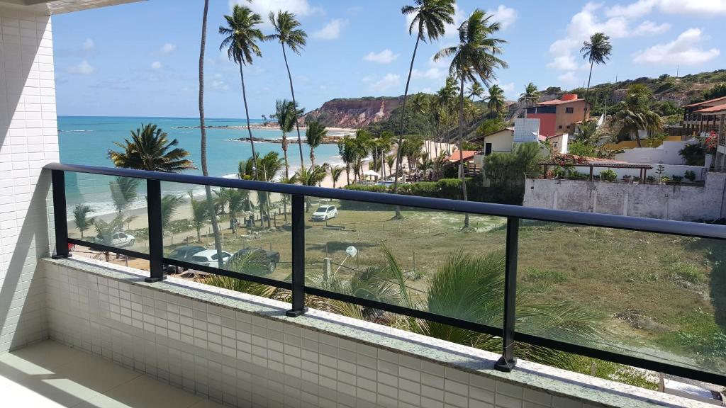  Tabatinga Residence AP Beira Mar com vista deslumbrante da praia