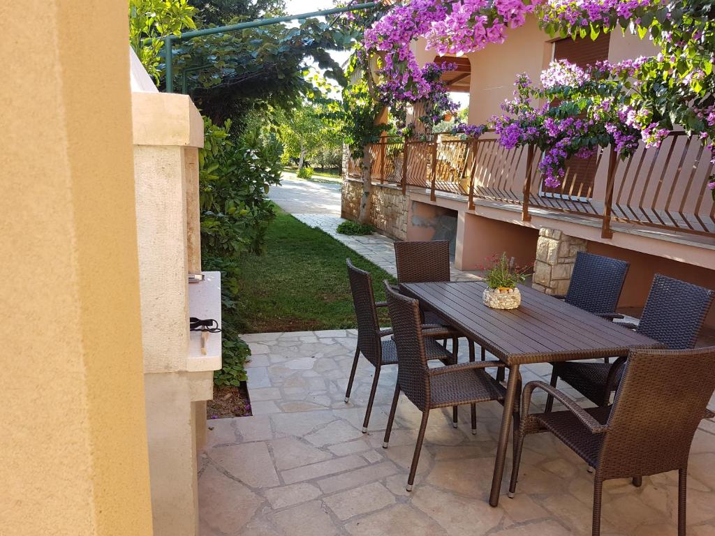 Balkón nebo terasa v ubytování Apartment Taja