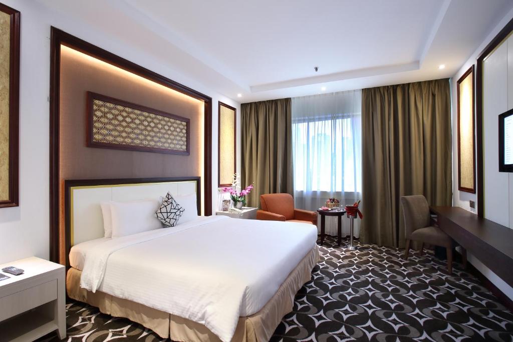 Katil atau katil-katil dalam bilik di Corus KLCC