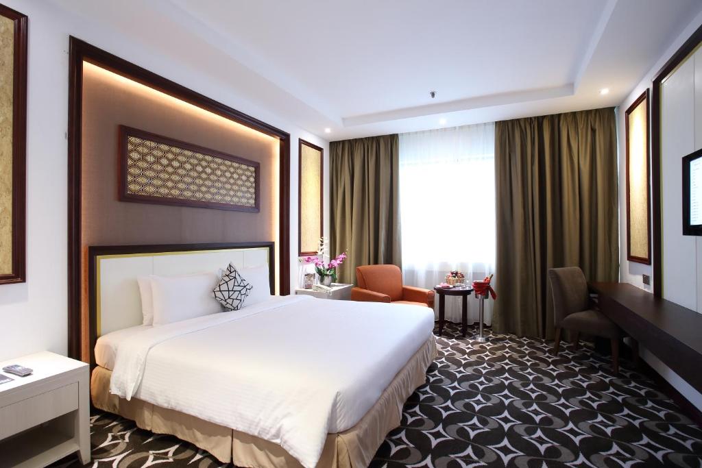 Katil atau katil-katil dalam bilik di Corus KLCC
