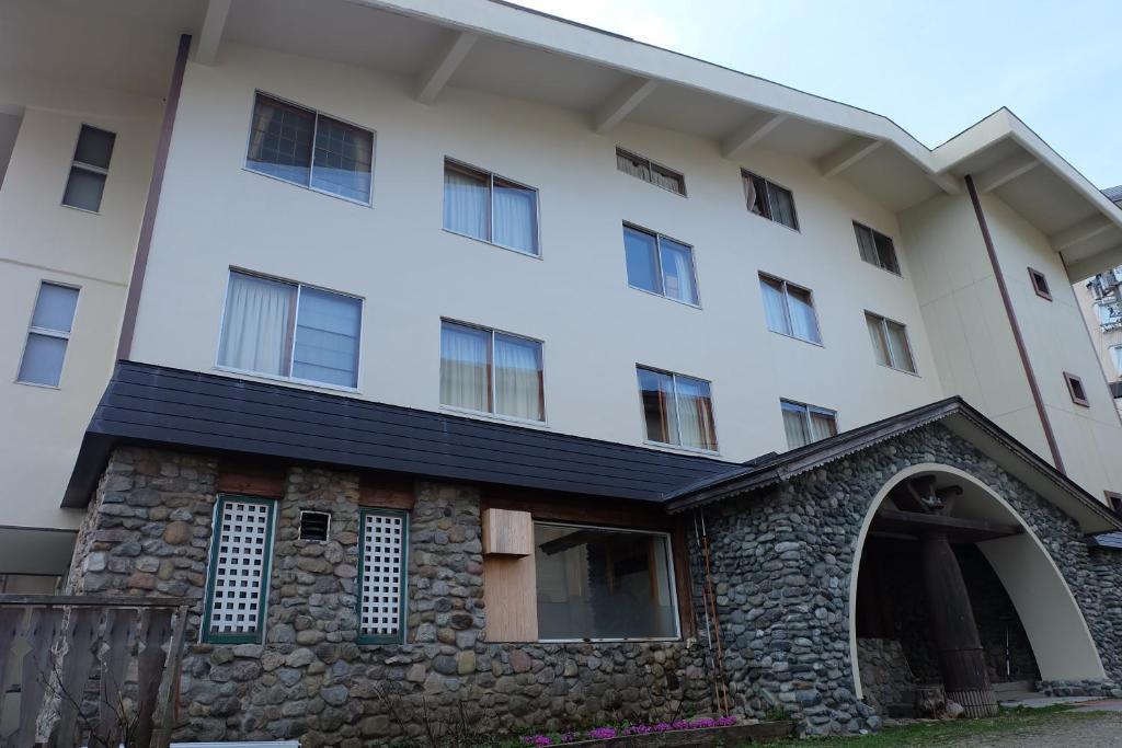 Budova, kde se ryokan nachází