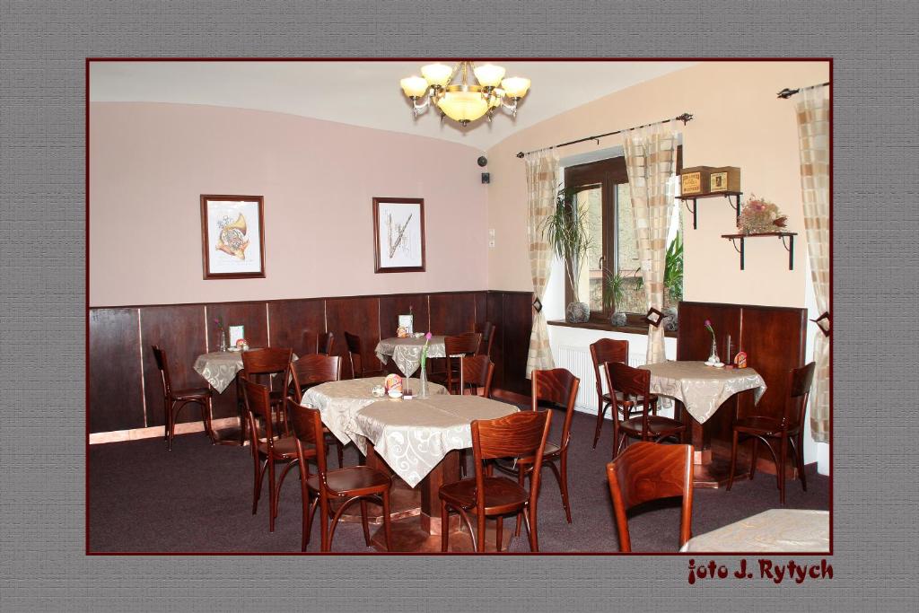 Restauracja lub miejsce do jedzenia w obiekcie Penzion Aladdin