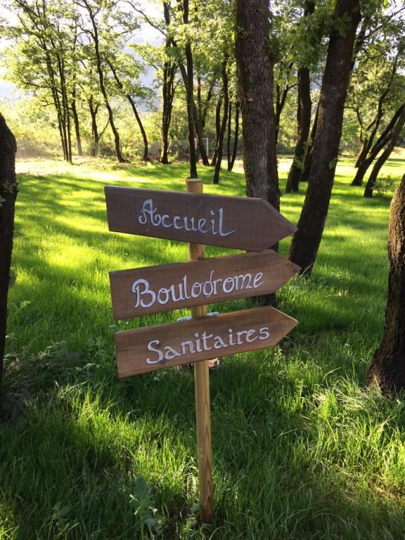 Zahrada ubytování Bastide de l'Endre