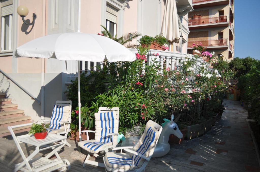 Zahrada ubytování Villa L'Aurora