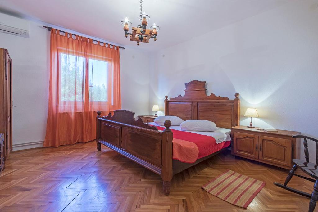 Posteľ alebo postele v izbe v ubytovaní vila lokvanj