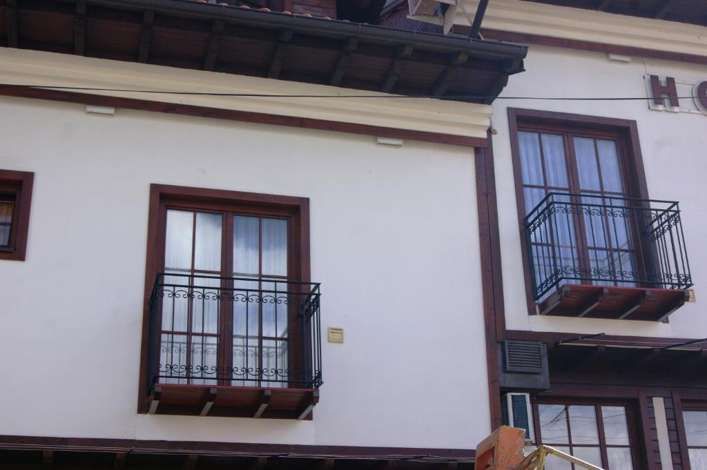 Balkón nebo terasa v ubytování Hotel Prizreni