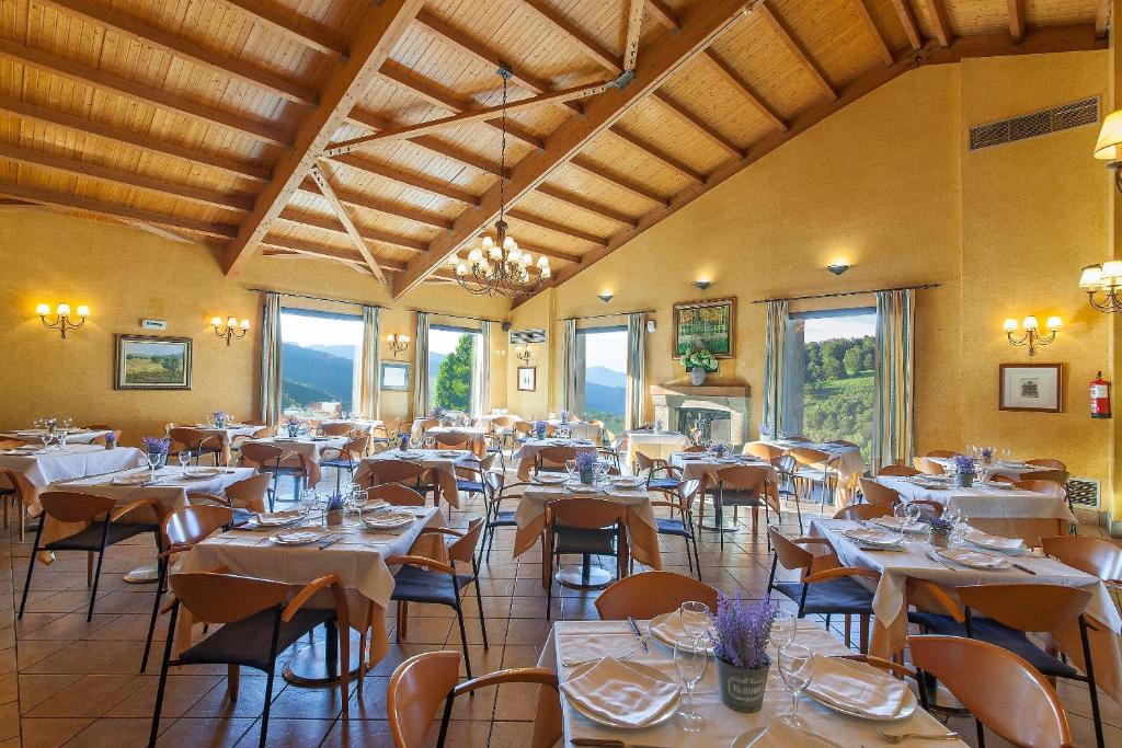 Restaurace v ubytování Hostal Pagozelai