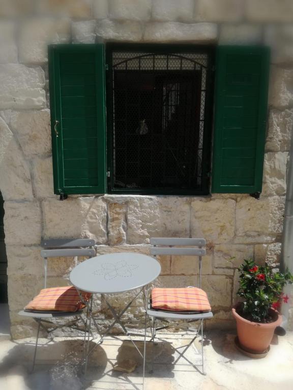 Patio nebo venkovní prostory v ubytování Studio apartment Jelinek