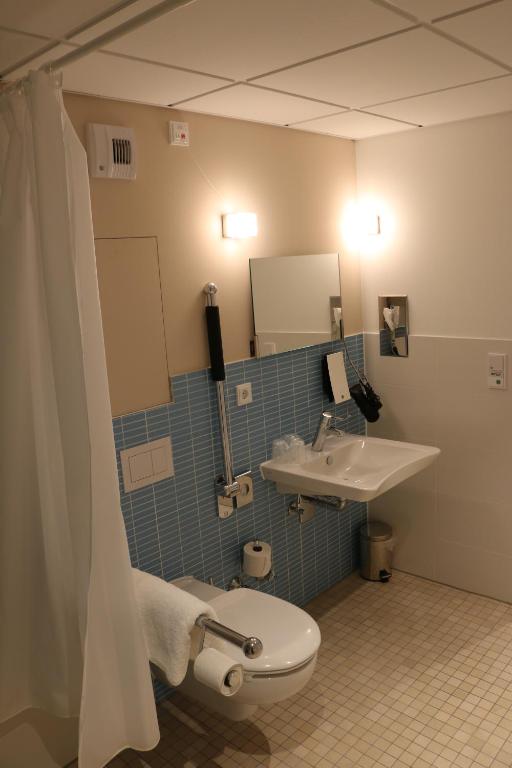 Koupelna v ubytování Aparthotel Paderborn