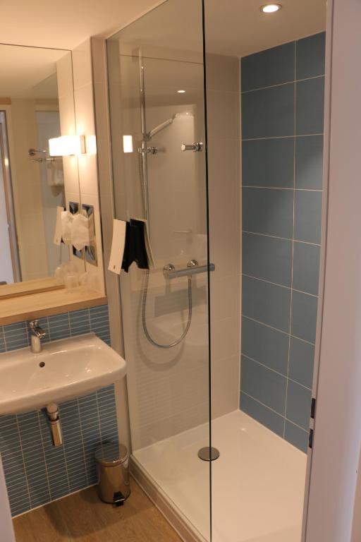 Koupelna v ubytování Aparthotel Paderborn