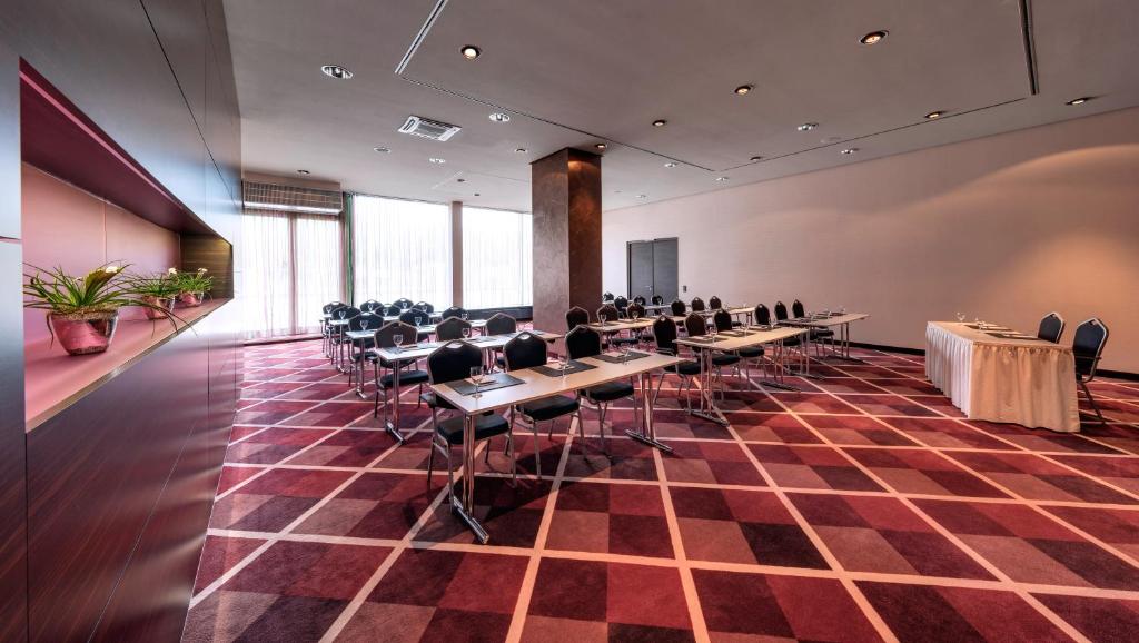 Konferenční prostory v ubytování Radisson Blu Hotel Leipzig