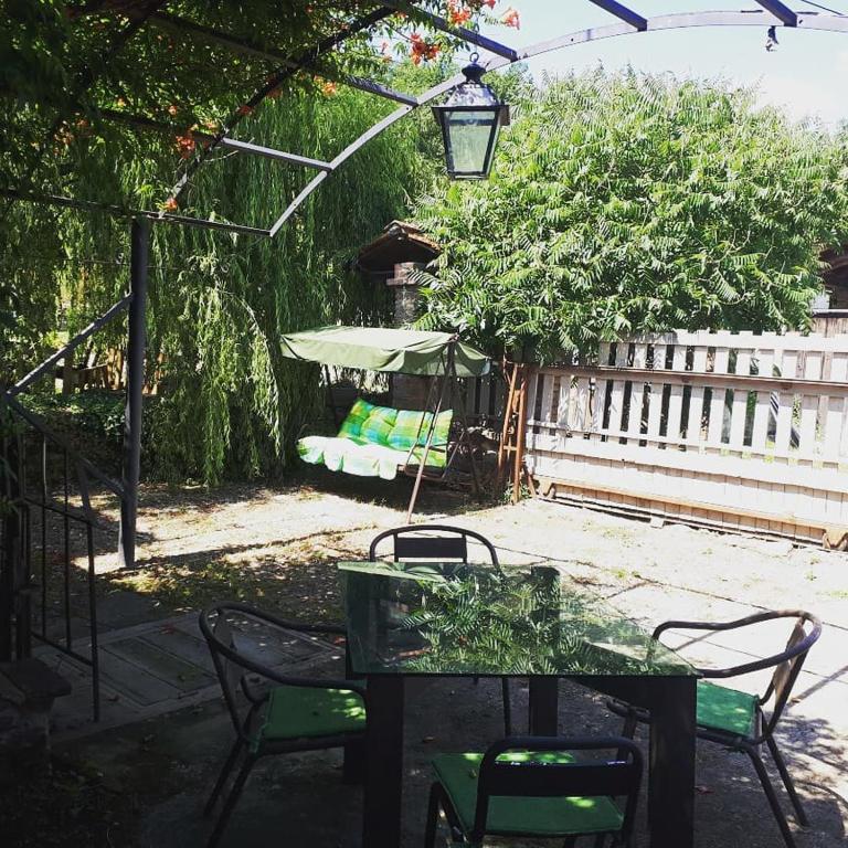 Zahrada ubytování Podere Casina Rossa