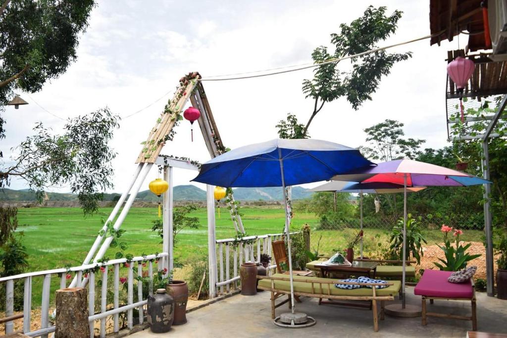 Zahrada ubytování Phong Nha Rice Field Homestay