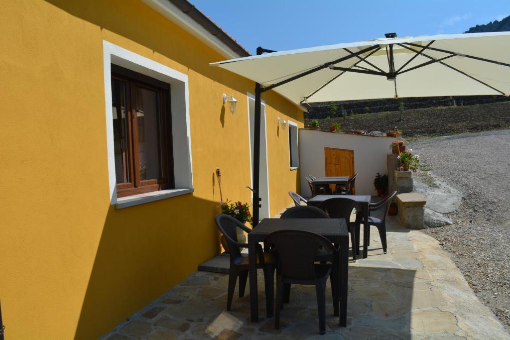 Patio nebo venkovní prostory v ubytování Spazio Natura