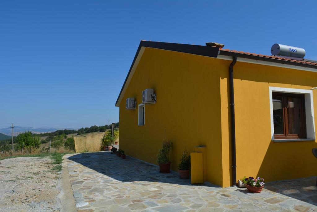 Budova, kde se bed and breakfast nachází
