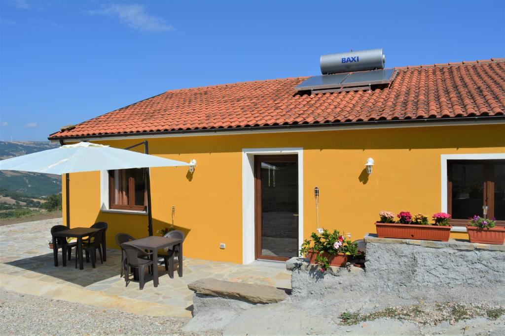 Budova, kde se bed and breakfast nachází