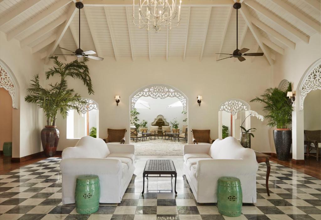Гостиная зона в Sugar Beach, A Viceroy Resort