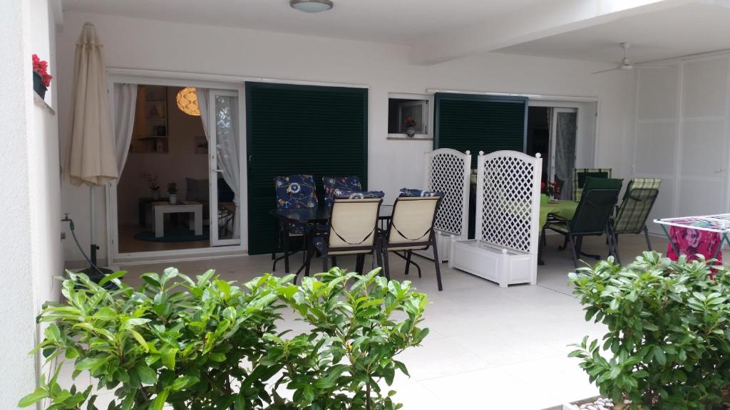 Patio nebo venkovní prostory v ubytování Apartment Vesna