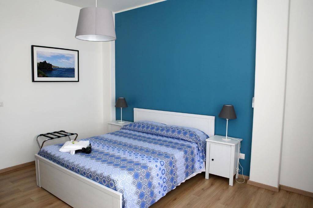 Posteľ alebo postele v izbe v ubytovaní Tosca B&B