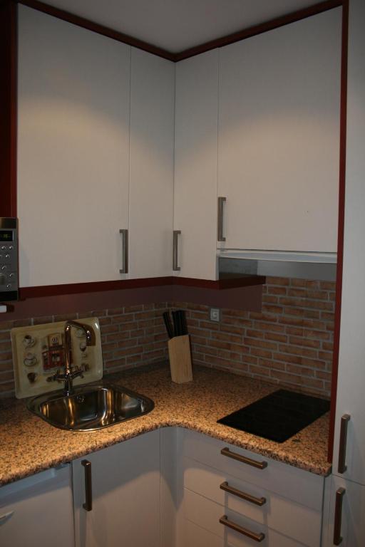 Kuchyň nebo kuchyňský kout v ubytování Las Casitas de Papel