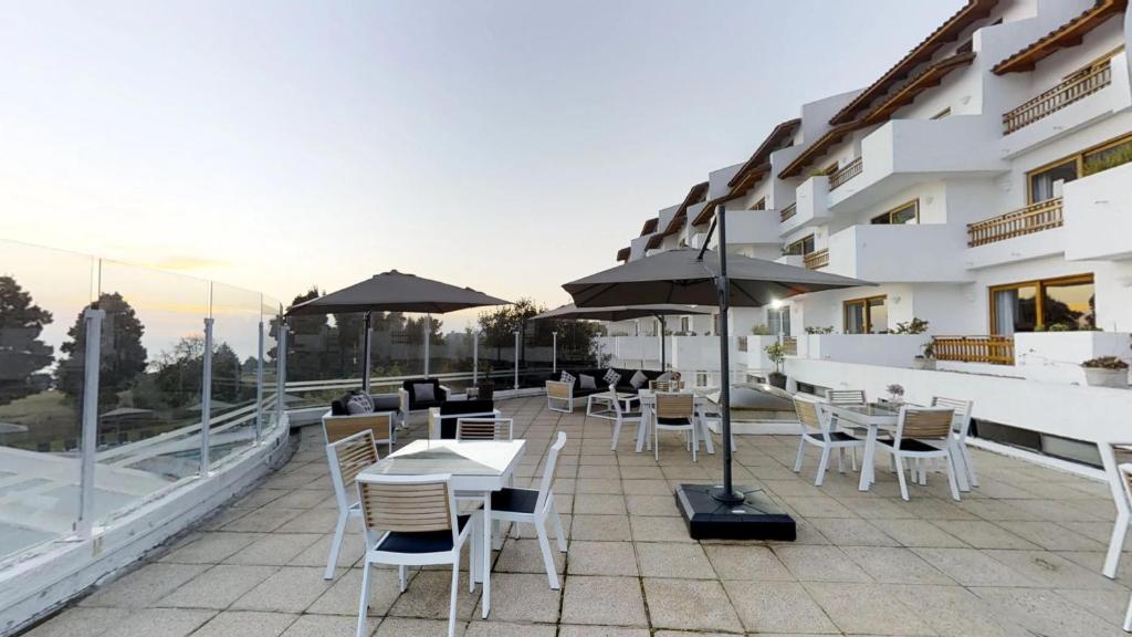 Balkón nebo terasa v ubytování Hotel Marbella Resort