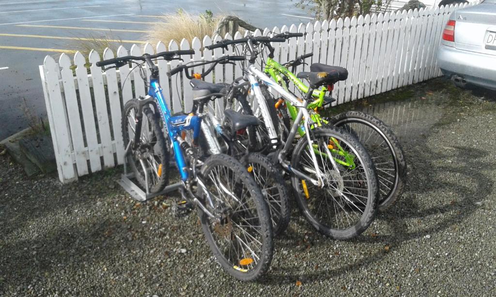 Jízda na kole v ubytování Moeraki Boulders Motel nebo okolí