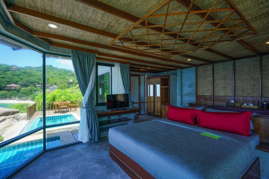 Bazén v ubytování Sai Daeng Resort nebo v jeho okolí