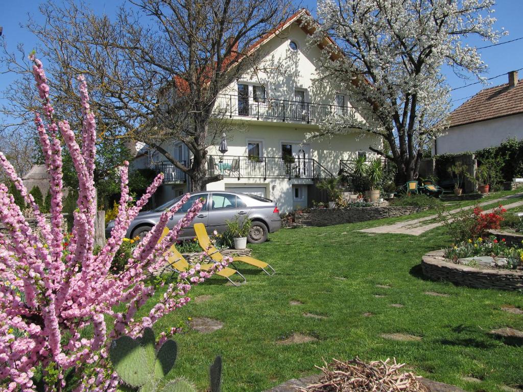 Ogród w obiekcie Kővirág Apartman