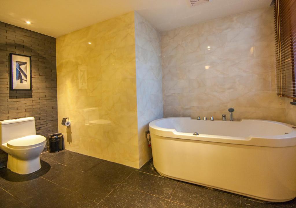 Koupelna v ubytování Fliport Garden Hotel Wuyishan