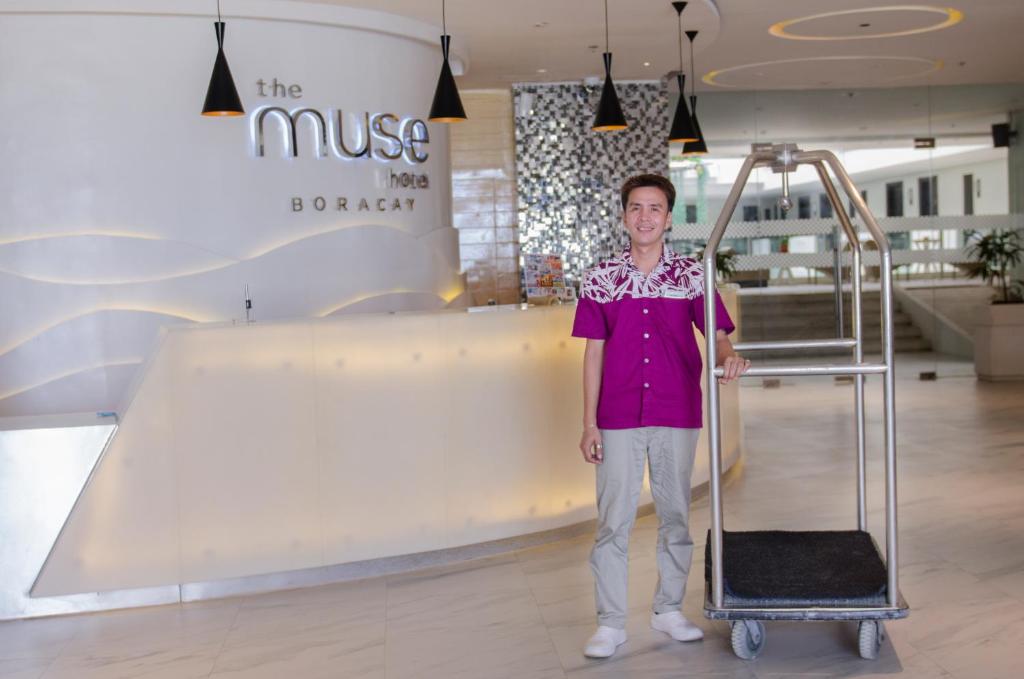Os clientes hospedados em The Muse Hotel Boracay