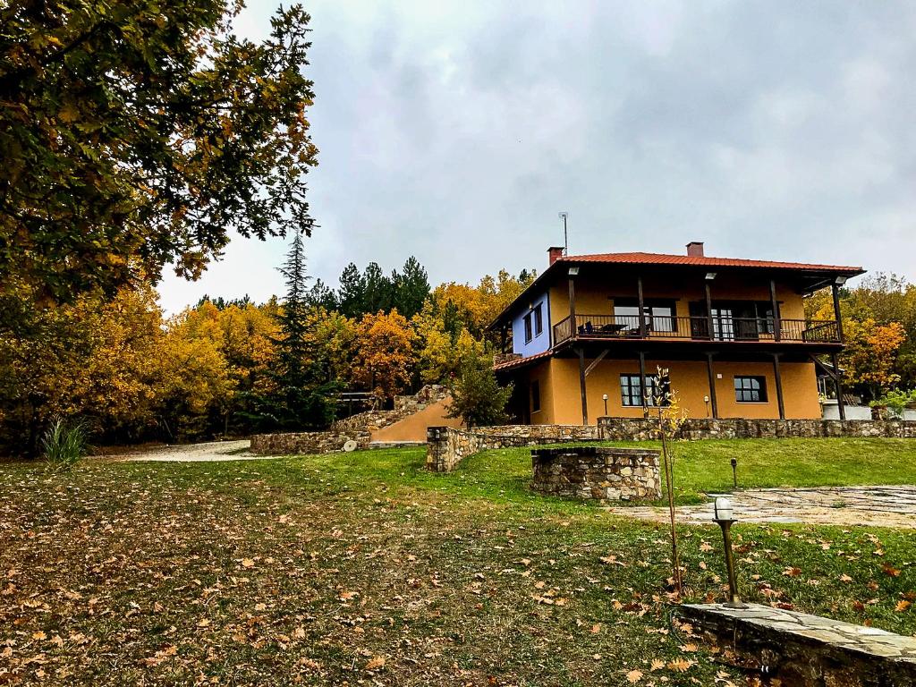 Budova, kde se bed and breakfast nachází