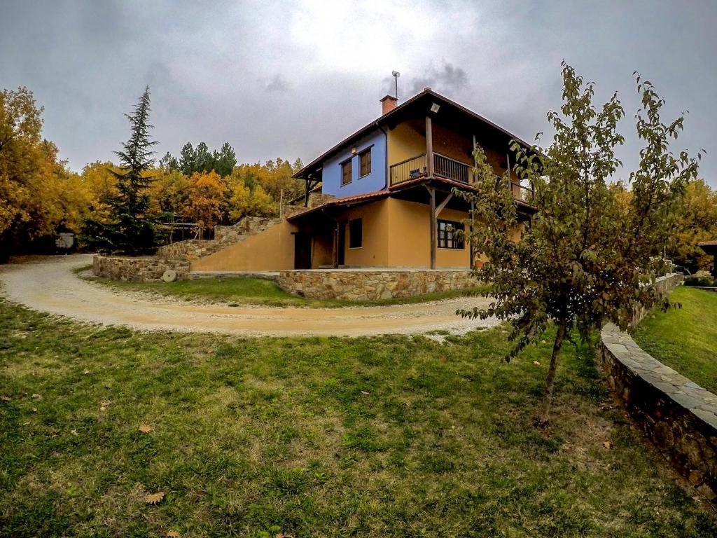 Budova, kde se bed and breakfast nachází