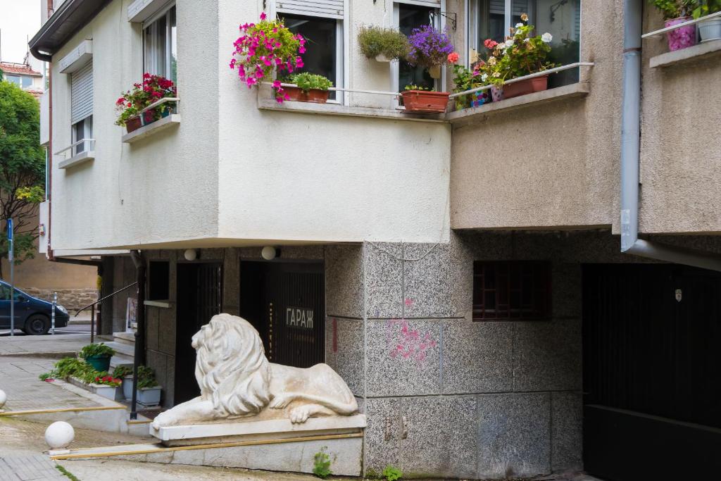 Balkón nebo terasa v ubytování Urban Garden