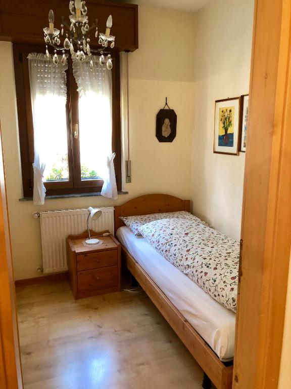 Postel nebo postele na pokoji v ubytování Stella Alpina