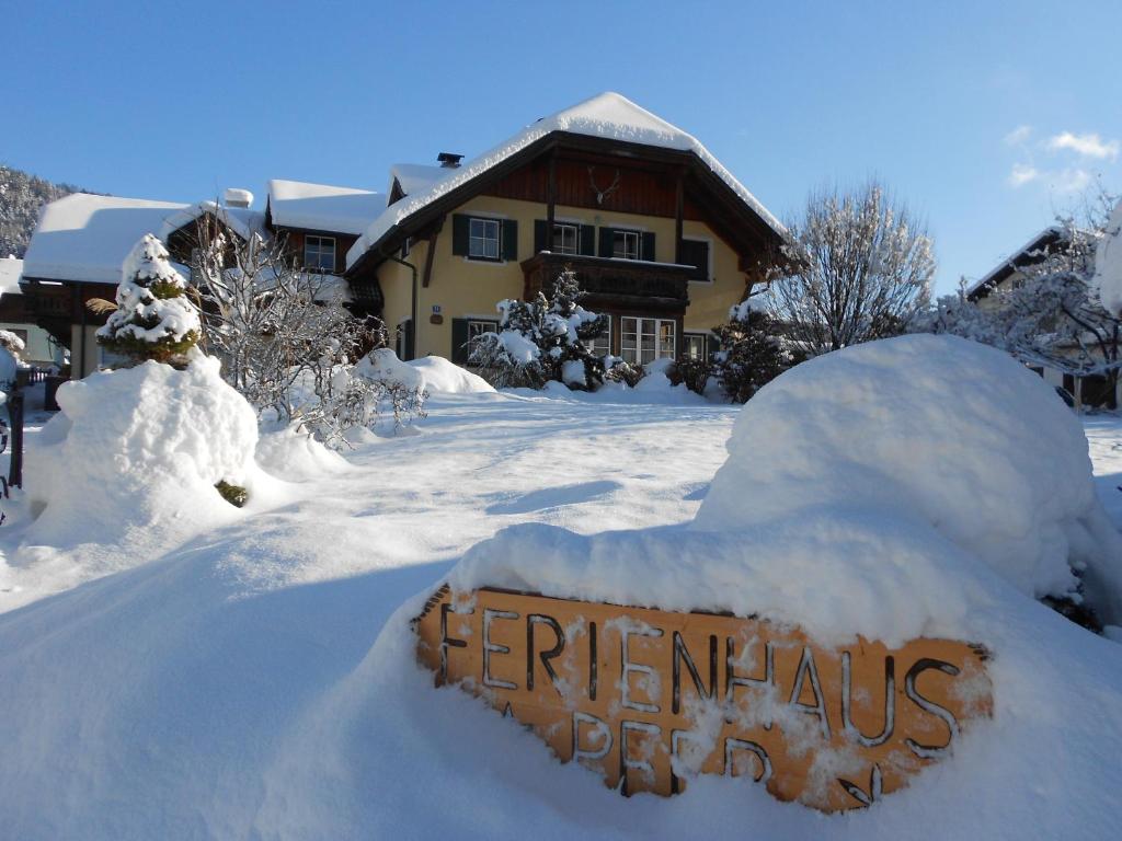 Ferienhaus Peer v zimě
