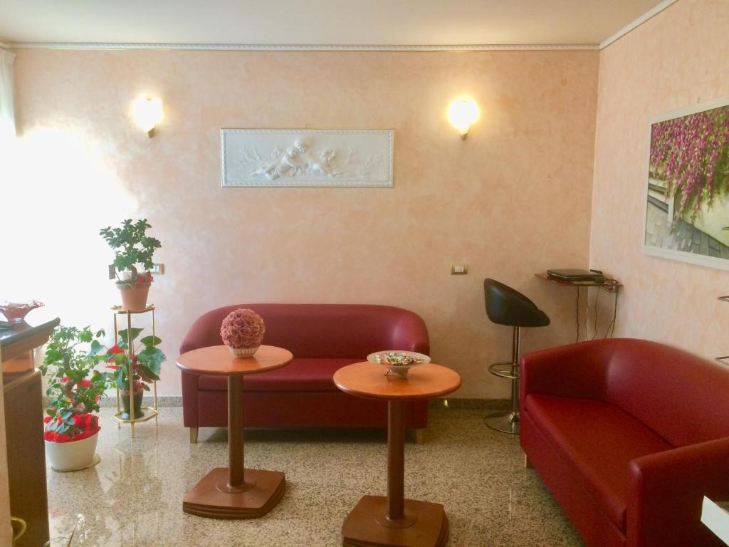 Posezení v ubytování Hotel 2000