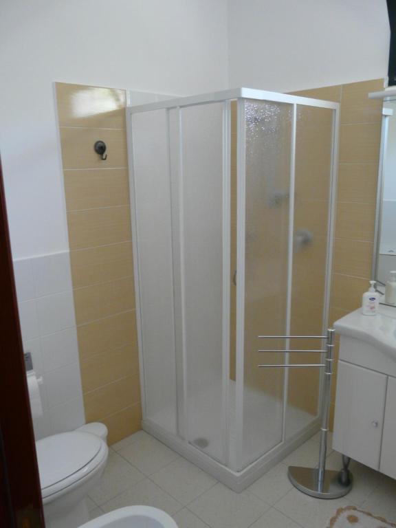 Koupelna v ubytování Villa Yucca