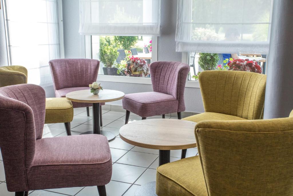 Posezení v ubytování Hotel Ecluse 34