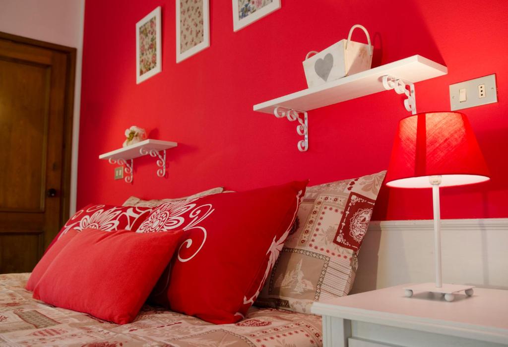 Postel nebo postele na pokoji v ubytování Albergo al Sole