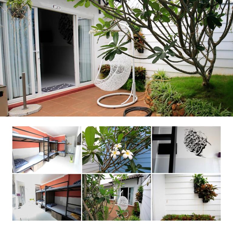 Zahrada ubytování Zan HomeStay