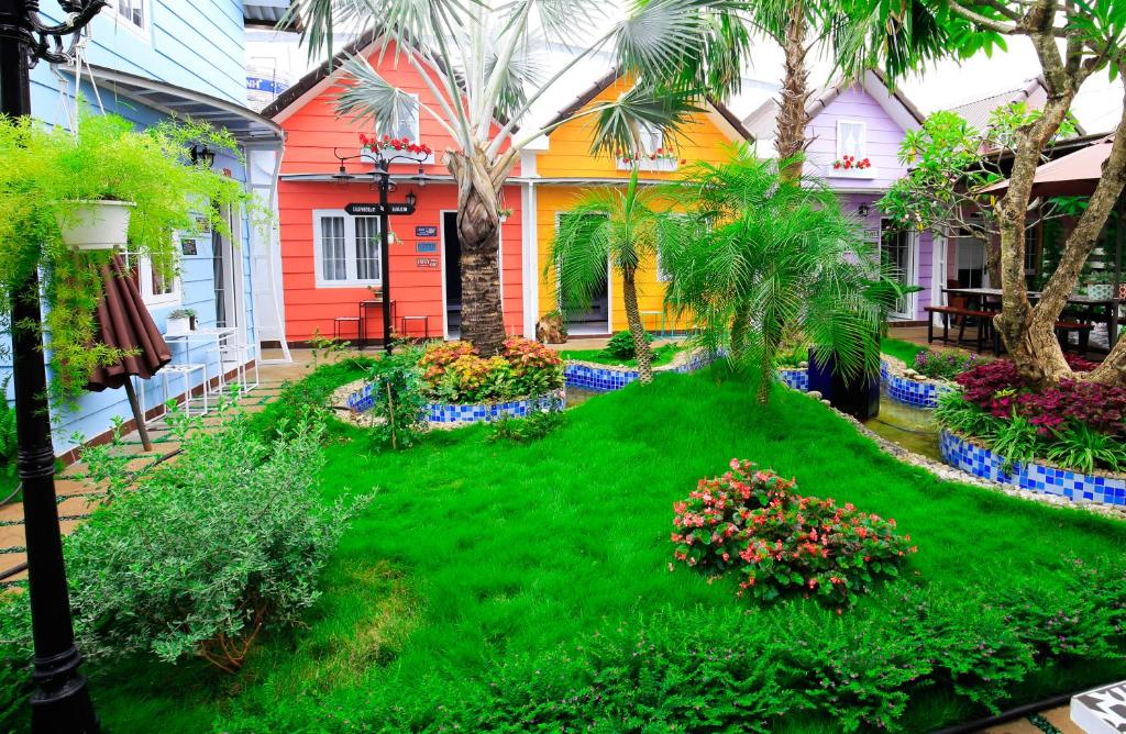 Vườn quanh Zan HomeStay