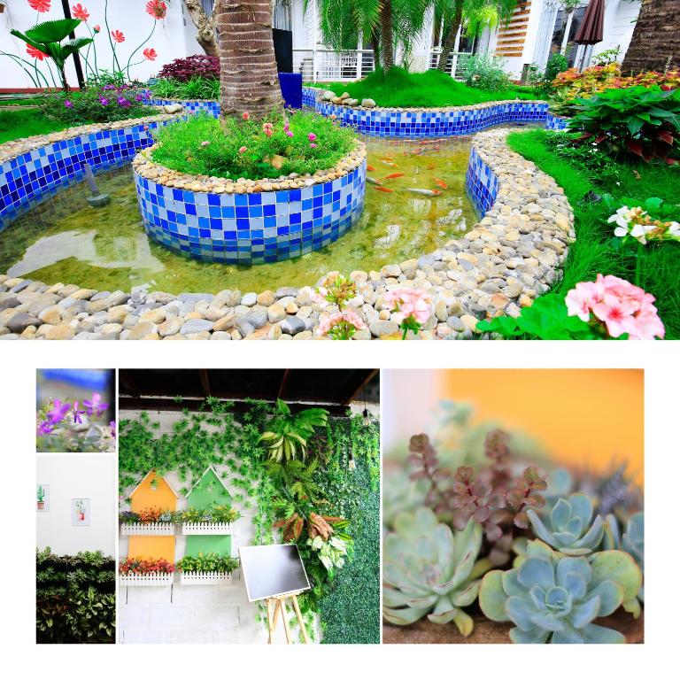 Zahrada ubytování Zan HomeStay
