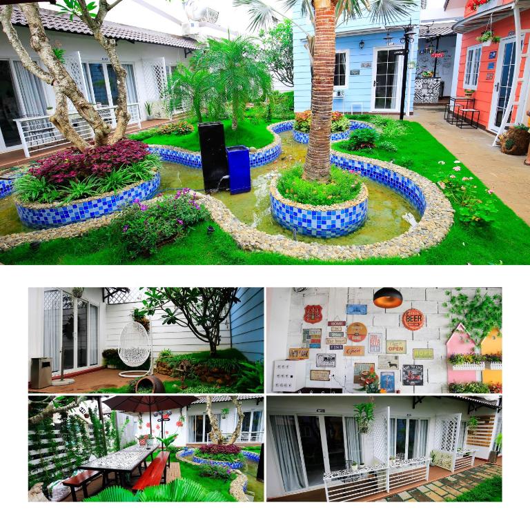 Zahrada ubytování Zan HomeStay