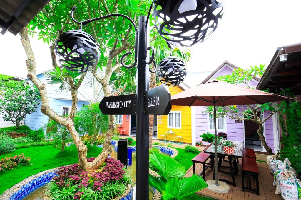 Zahrada ubytování Zan HomeStay