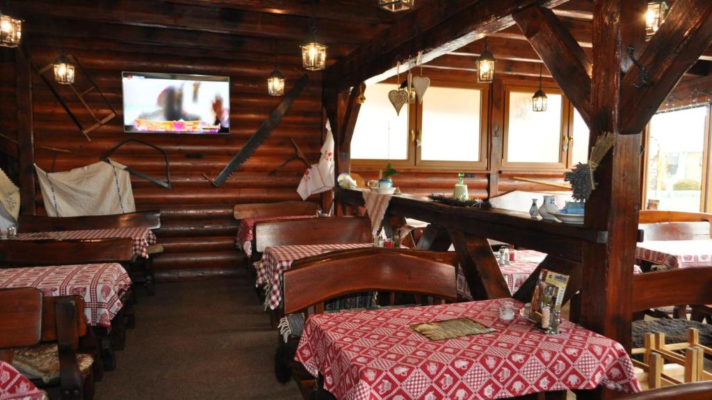 Posezení v ubytování Bungalows Michalka - Podhájska