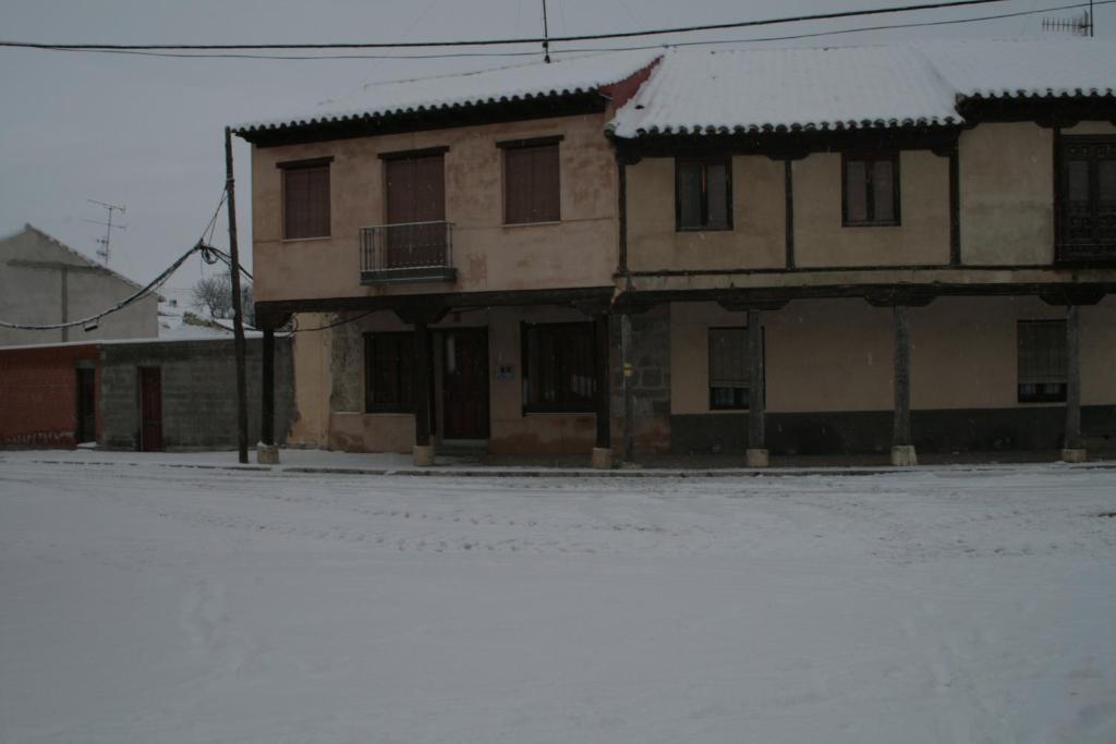 Las Casitas de Papel v zimě