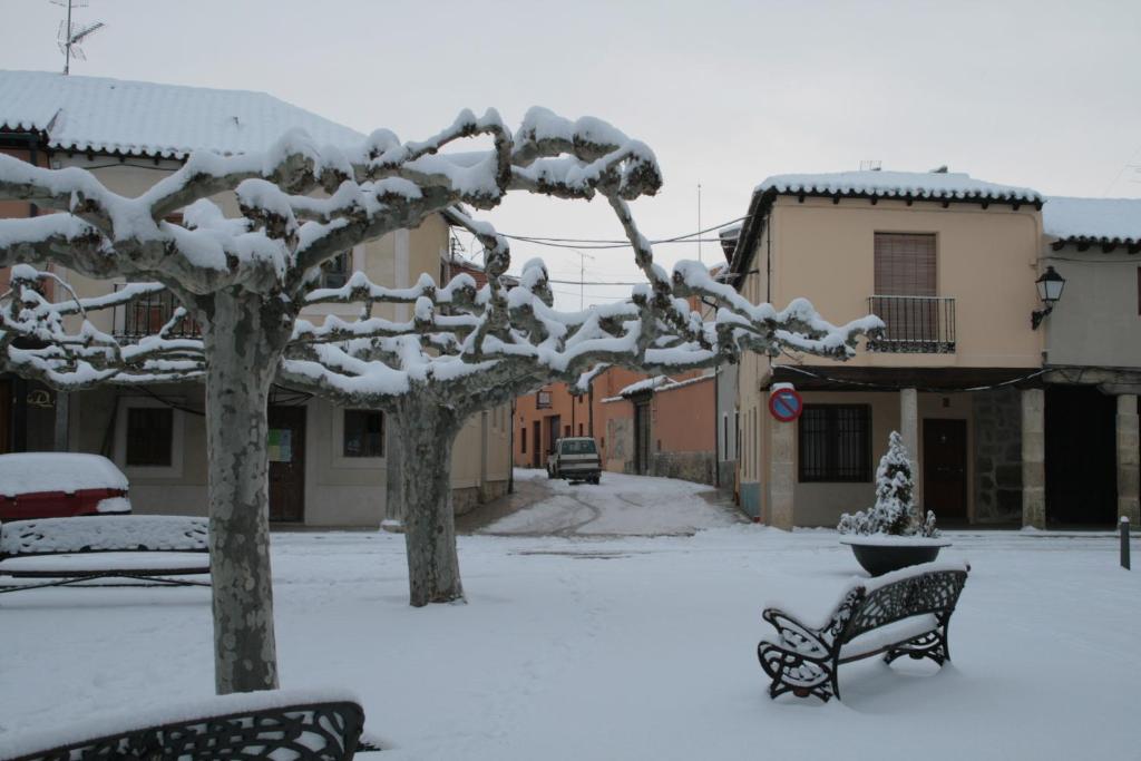 Las Casitas de Papel v zimě
