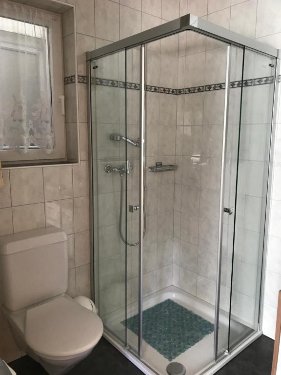 Koupelna v ubytování Ferienwohnung Aquileia