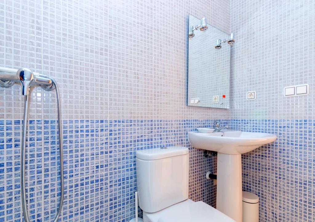 Kúpeľňa v ubytovaní Residential jardín del pintor - la casa amarilla